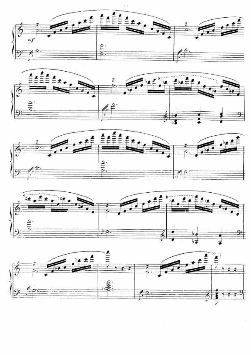 Rubinstein A op.10 Kammenoi钢琴谱