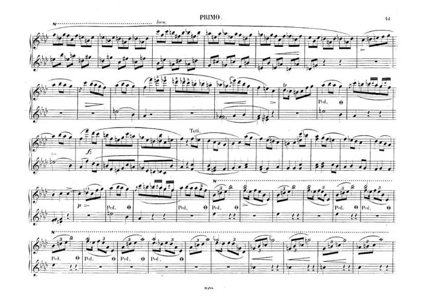 f小调第二钢琴协奏曲 Op.21 Piano Concerto No.2 in f Minor Op.21钢琴谱