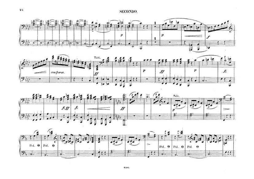 f小调第二钢琴协奏曲 Op.21 Piano Concerto No.2 in f Minor Op.21钢琴谱