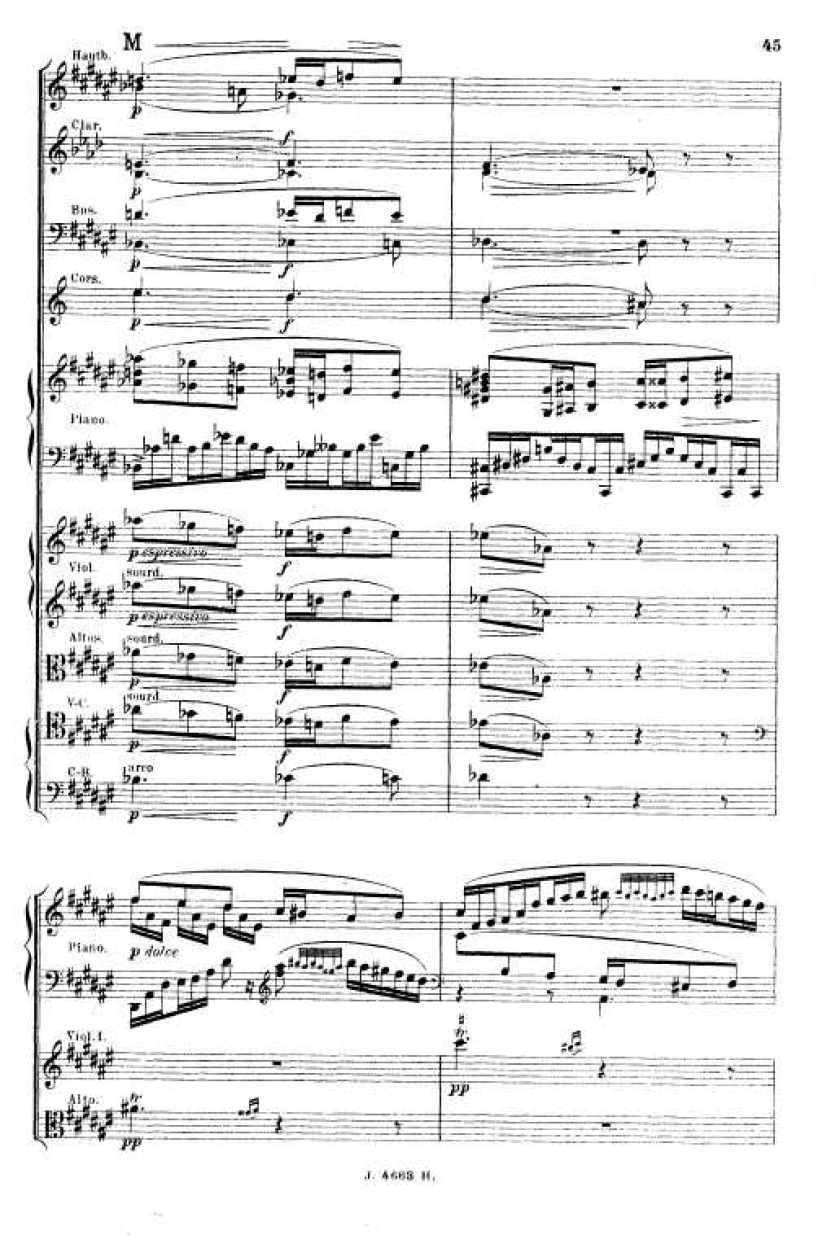 叙事曲 Ballade for Piano and Orchestra Op.19钢琴谱