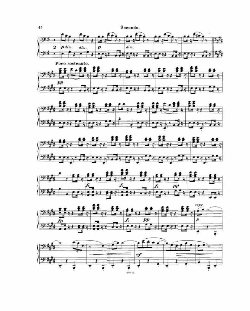 e小调第九交响曲“自新大陆” Symphony No.9 in e Minor Op.95钢琴谱