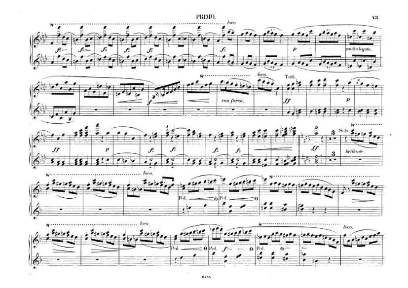 f小调第二钢琴协奏曲 Op.21 Piano Concerto No.2 in f Minor Op.21钢琴谱