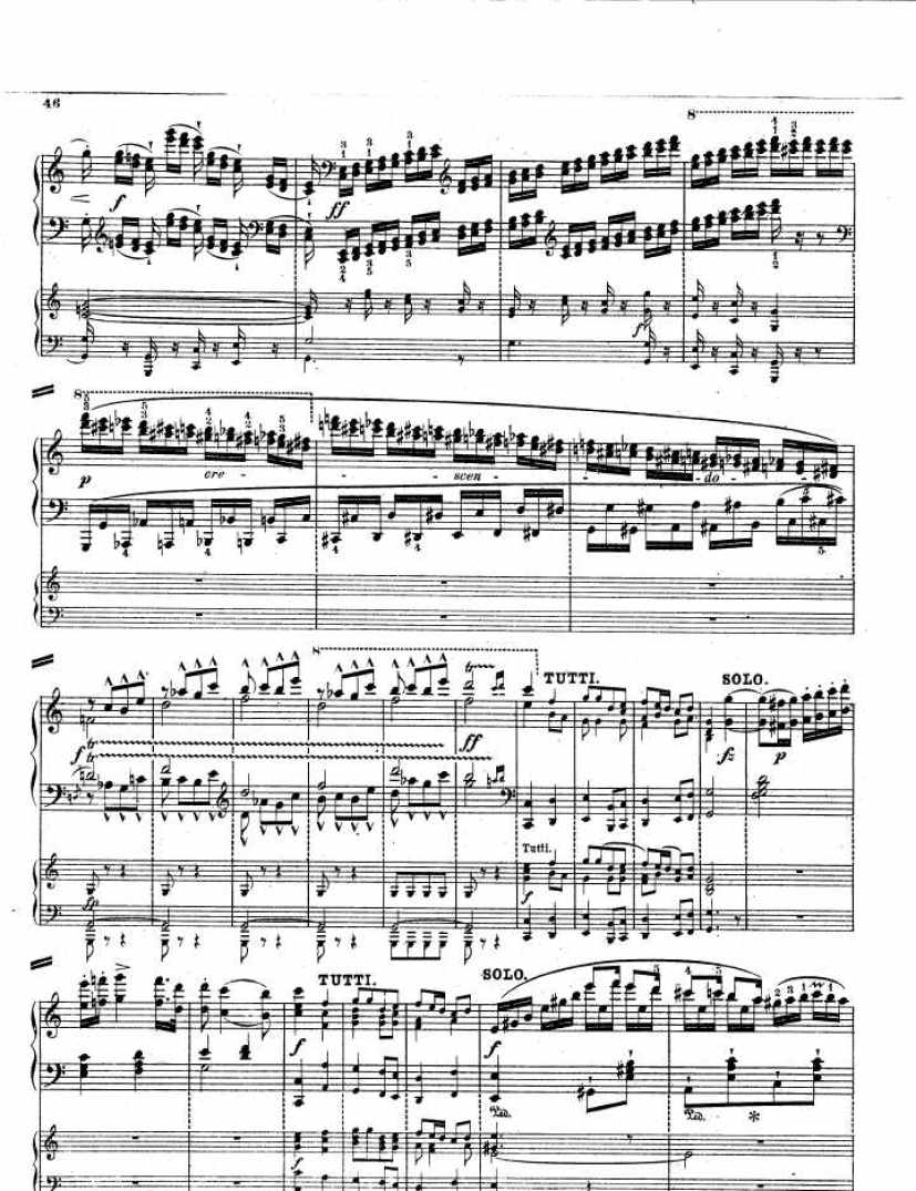 a小调钢琴协奏曲 Piano Concerto in a Minor Op.85钢琴谱