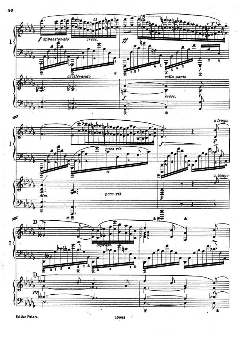 f小调钢琴协奏曲 Piano Concerto in f Minor Op.16钢琴谱