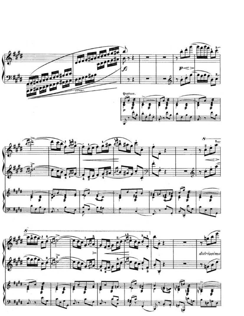 e小调第一钢琴协奏曲 Op.11 Piano Concerto No.1 in e Minor Op.11钢琴谱