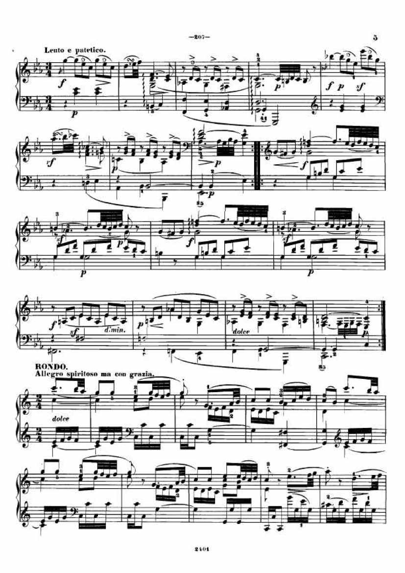 C大调钢琴奏鸣曲 Piano Sonata in C Major Op.9钢琴谱