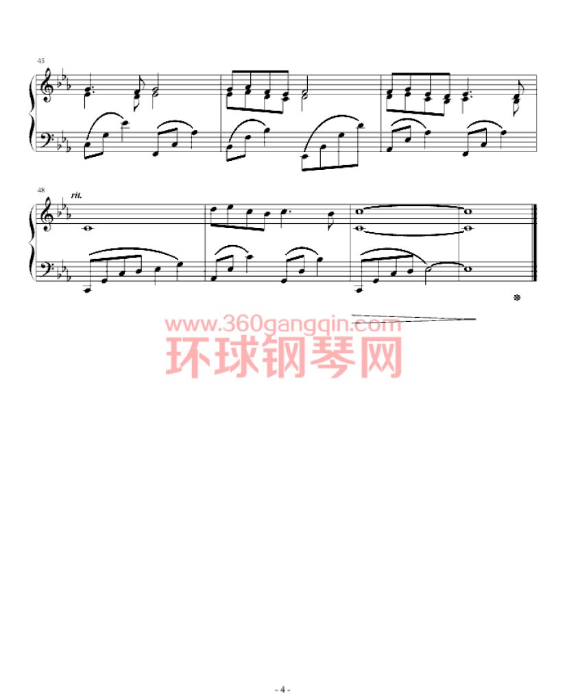 Song  From A Secret Garden钢琴谱