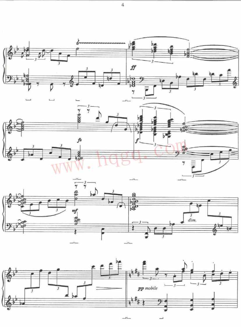 格什温练习曲 Gershwin Etudes钢琴谱