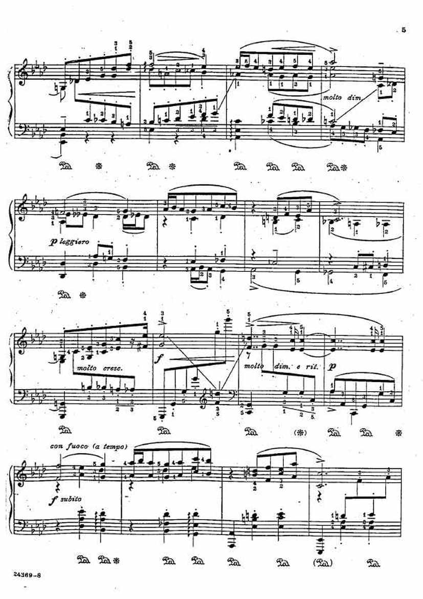 CHOPIN (GODOWSKY)钢琴谱