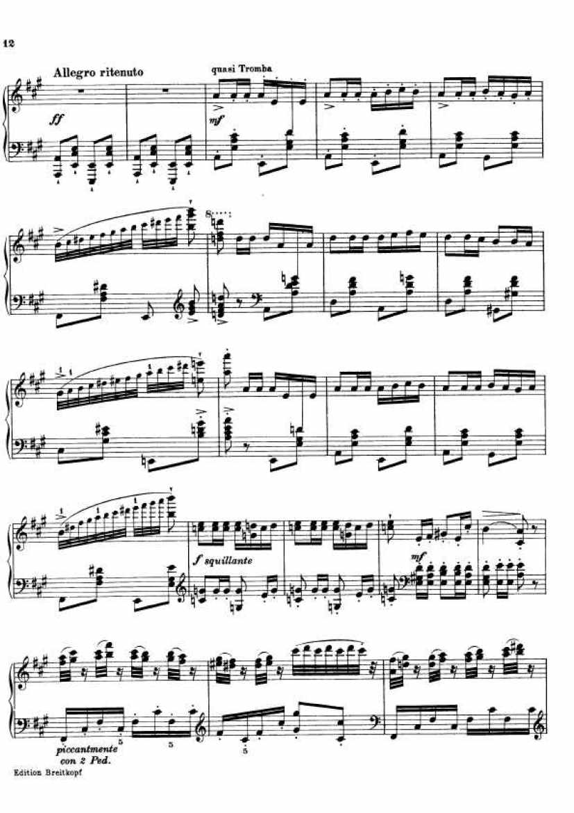 Busoni (Bizet)钢琴谱