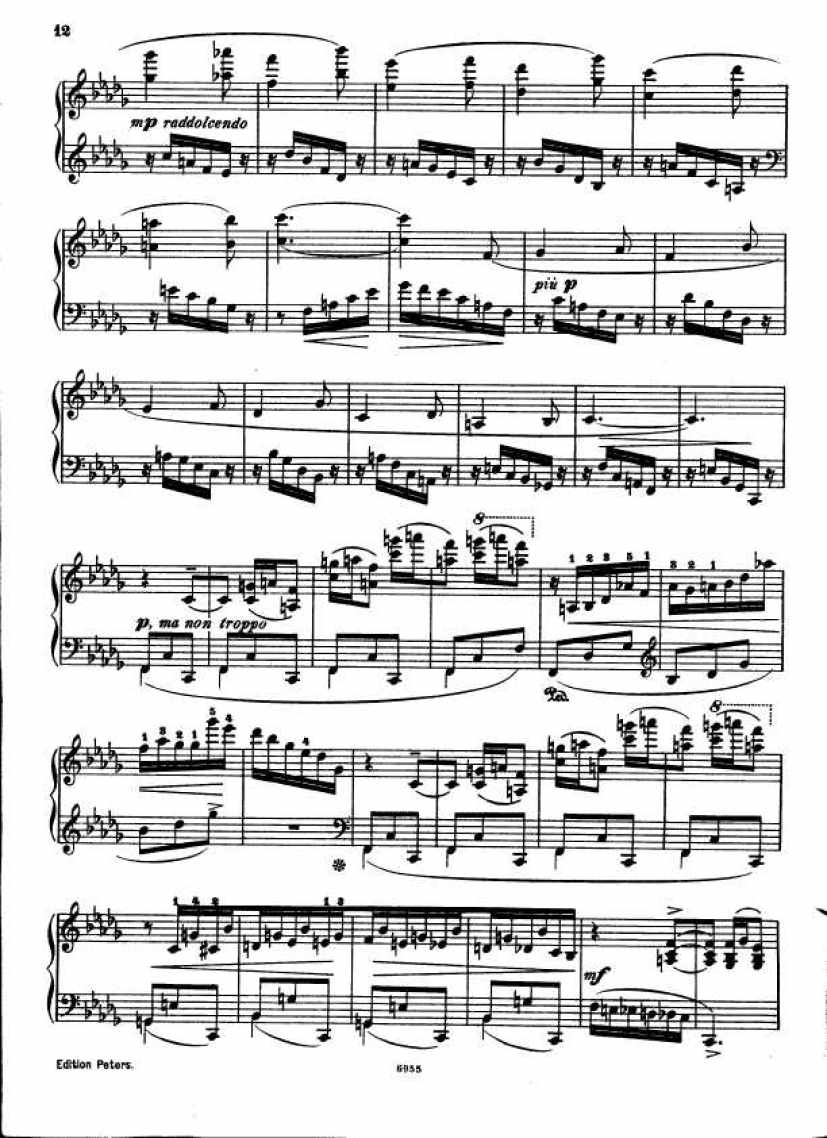 Moszkowski op.40 Scherzo钢琴谱