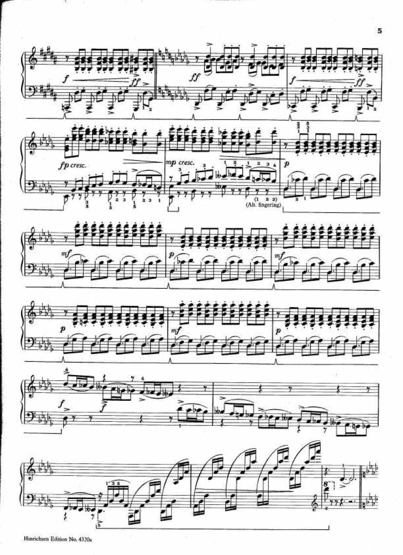 Borodin_Scherzo_Aflat钢琴谱