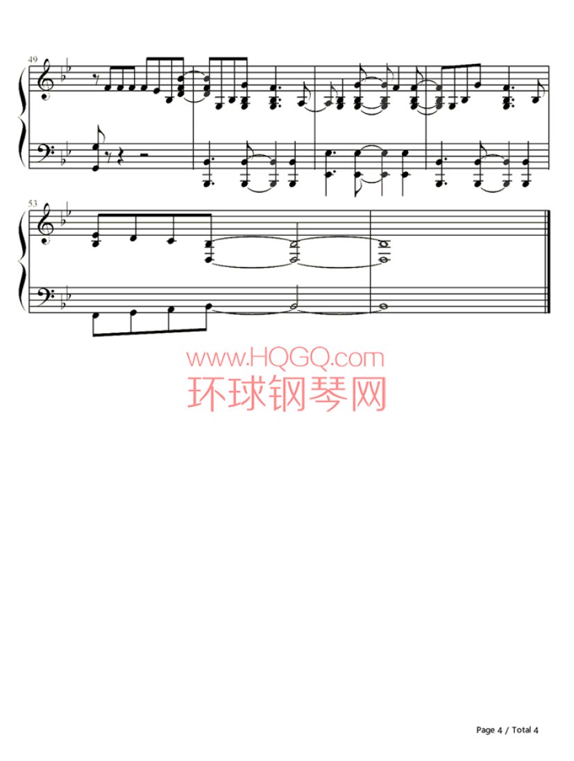 万花瞳（《小时代3 刺金时代》主题曲）钢琴谱