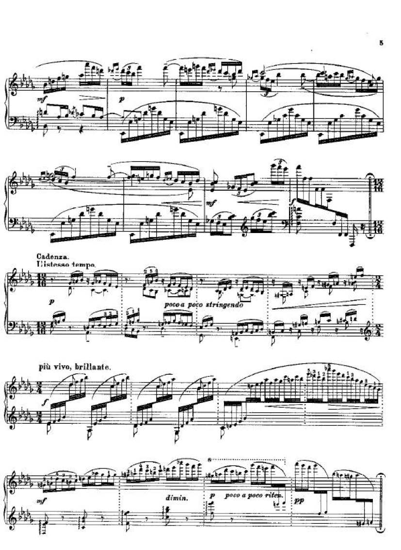 降b小调第二钢琴奏鸣曲 Piano Sonata No.2 in b钢琴谱