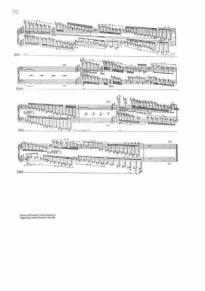 finnissy, michael钢琴谱