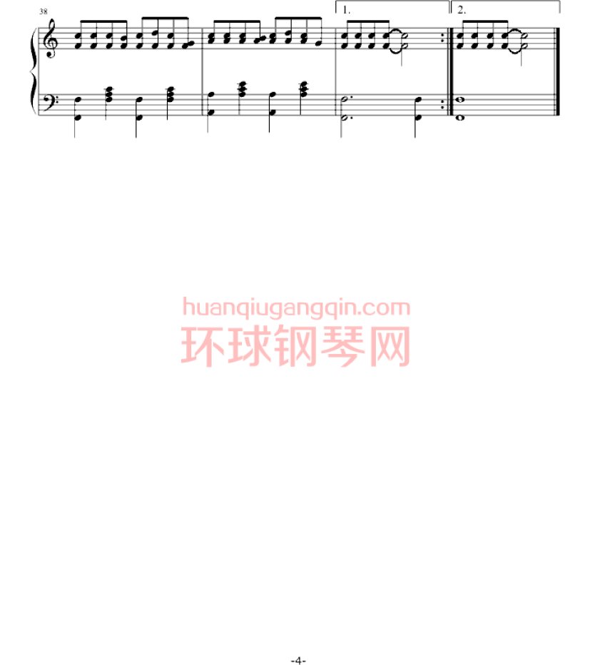 李斯特《匈牙利狂想曲第4号》 华丽而动听的狂想曲钢琴谱