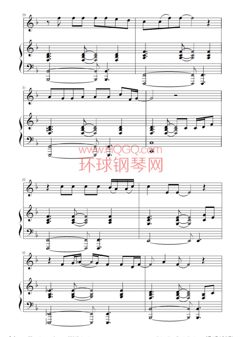 Make You Feel My Love（完整版）钢琴谱