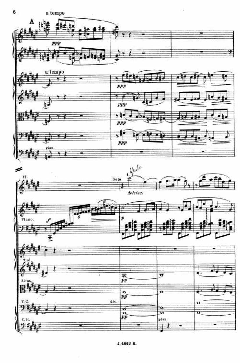 叙事曲 Ballade for Piano and Orchestra Op.19钢琴谱