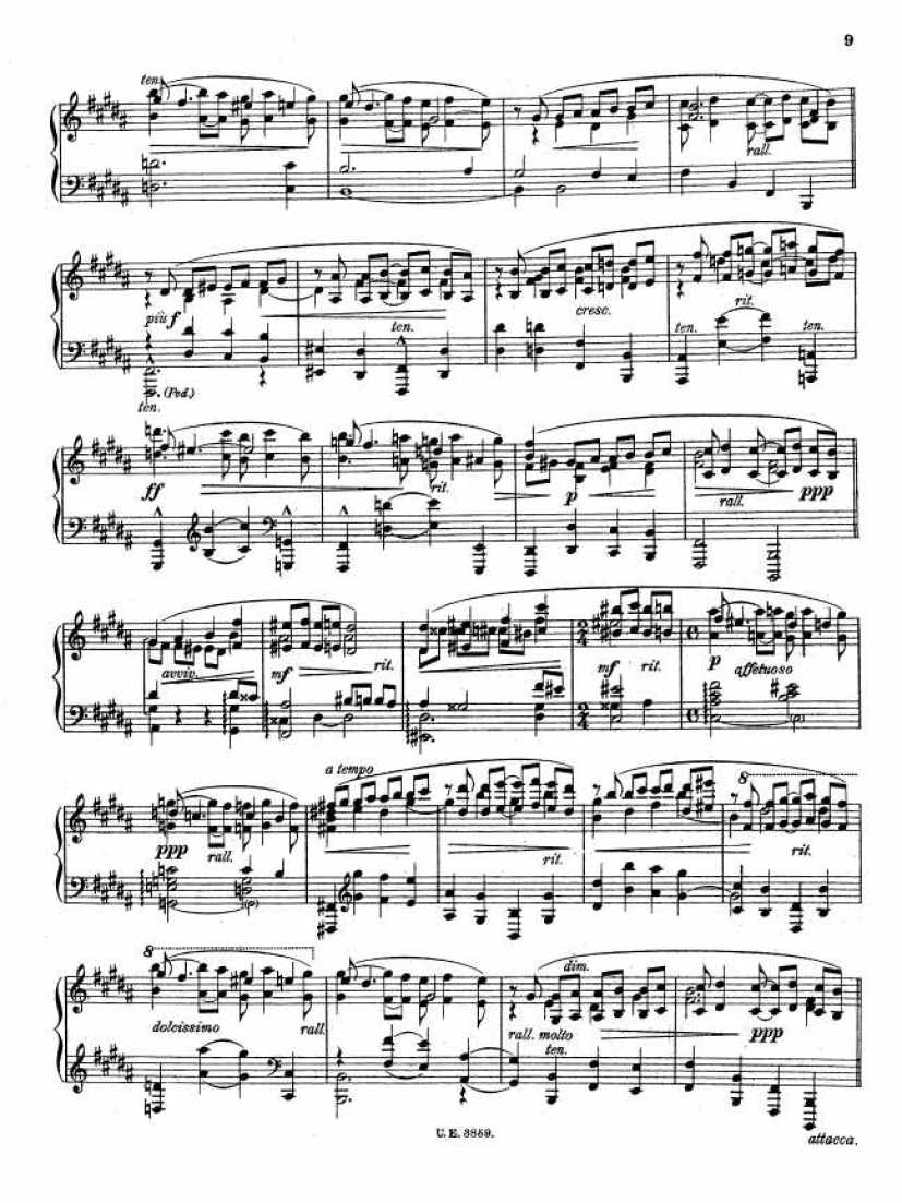 szymanowski 10钢琴谱