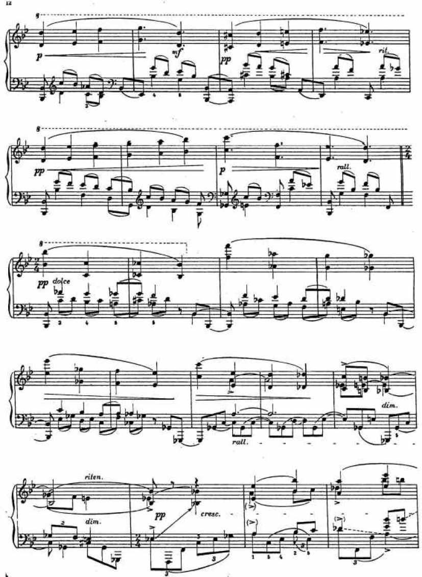 szymanowski 3钢琴谱