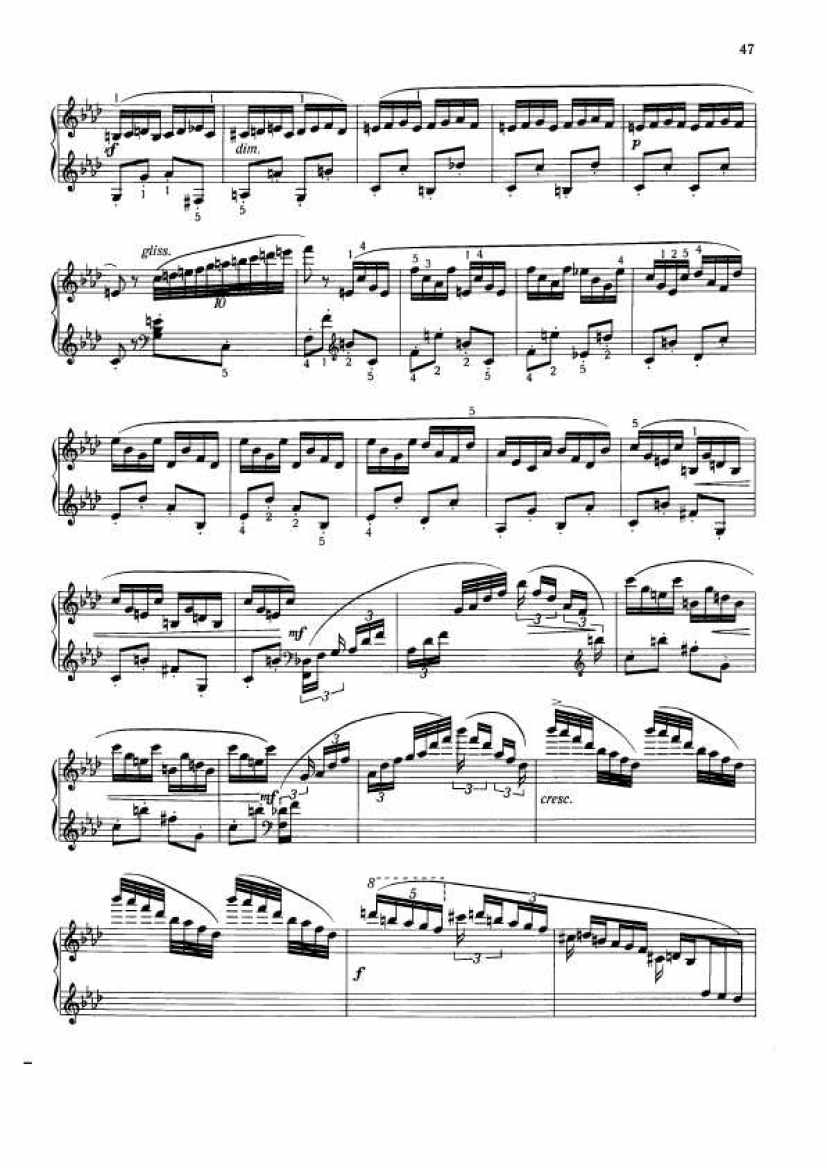 Dohnanyi_Etude Op.28钢琴谱