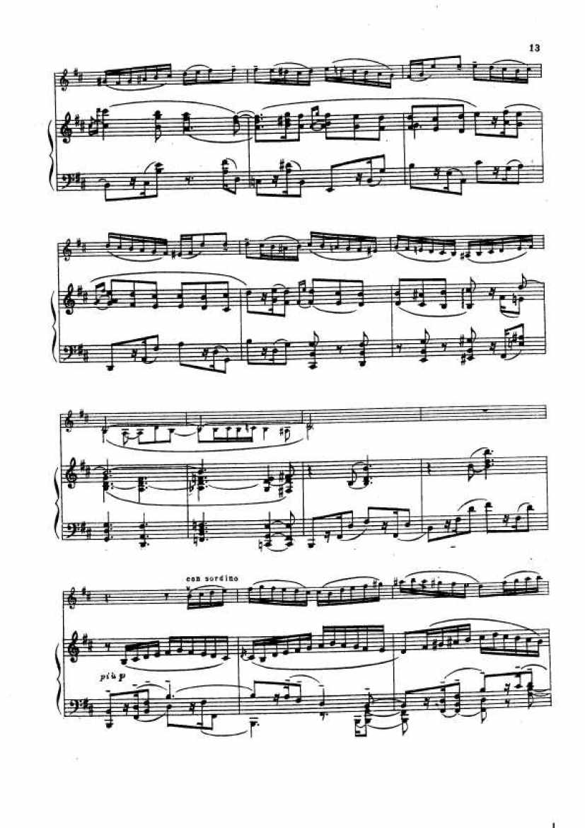 Medtner_op.21_Violinsonate_No.1_h钢琴谱