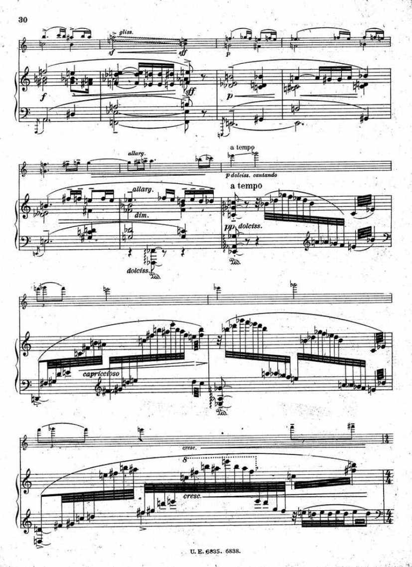 Szymanowski_op.30_Mythes_vln钢琴谱