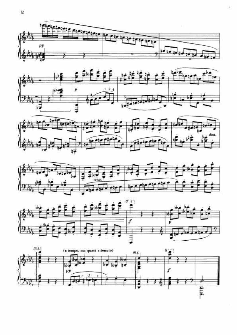 Dohnanyi_Etude Op.28钢琴谱