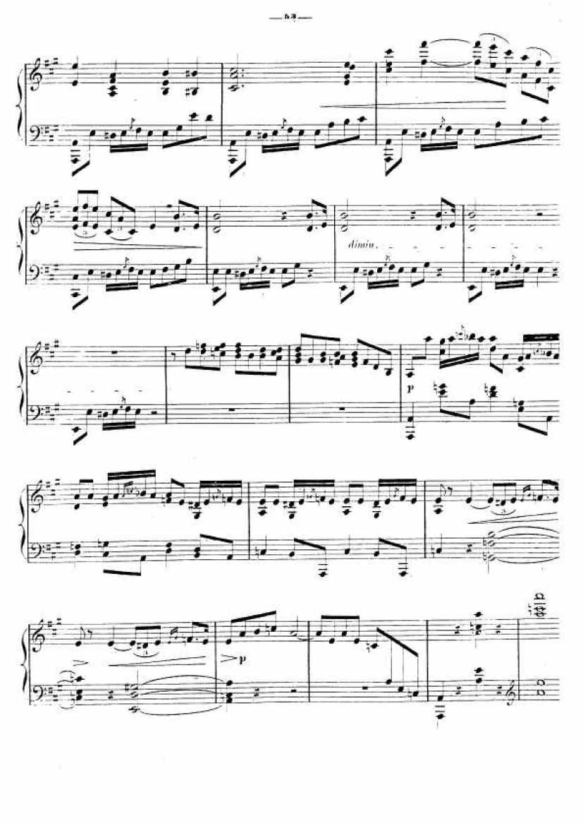 Rubinstein A op.10 Kammenoi钢琴谱