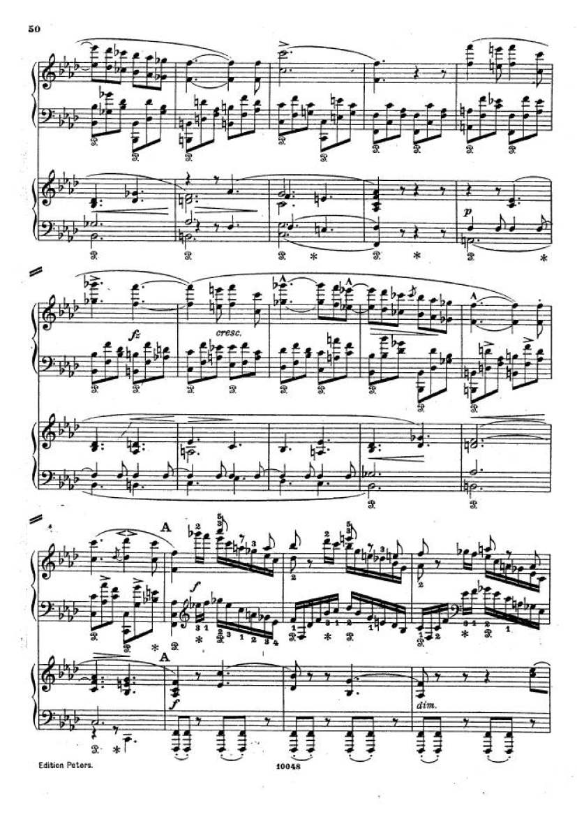 f小调钢琴协奏曲 Piano Concerto in f Minor Op.16钢琴谱