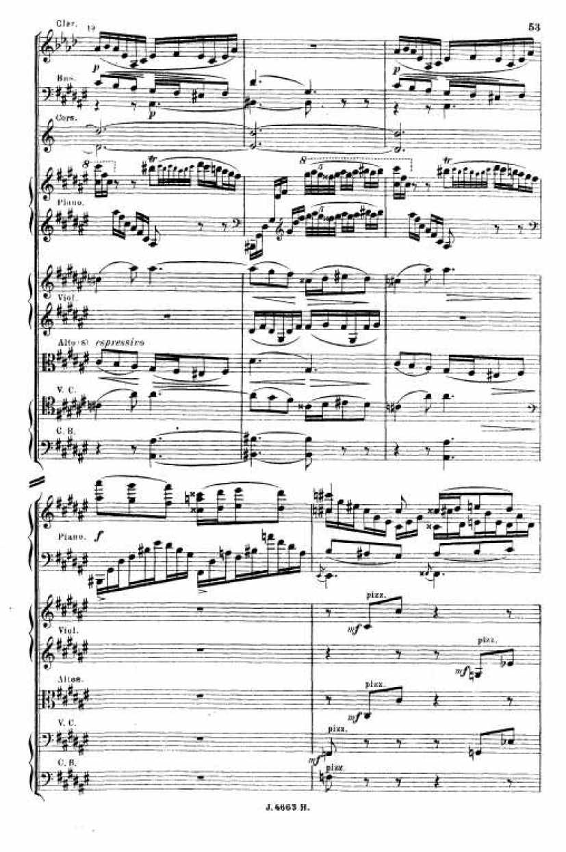 叙事曲 Ballade for Piano and Orchestra Op.19钢琴谱