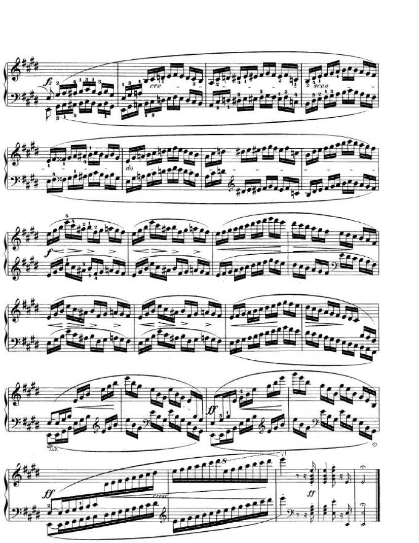 e小调第一钢琴协奏曲 Op.11 Piano Concerto No.1 in e Minor Op.11钢琴谱