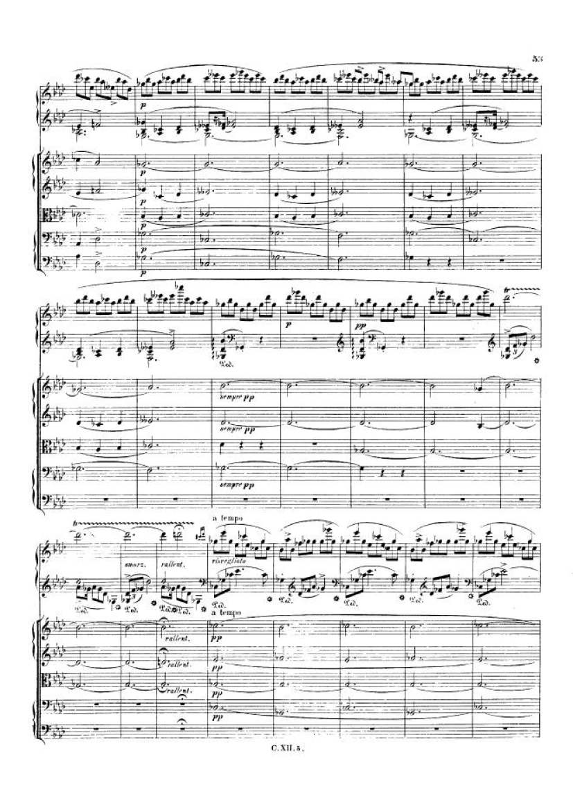 f小调第二钢琴协奏曲 Op.21 Piano Concerto No.2 in f Minor Op.21钢琴谱