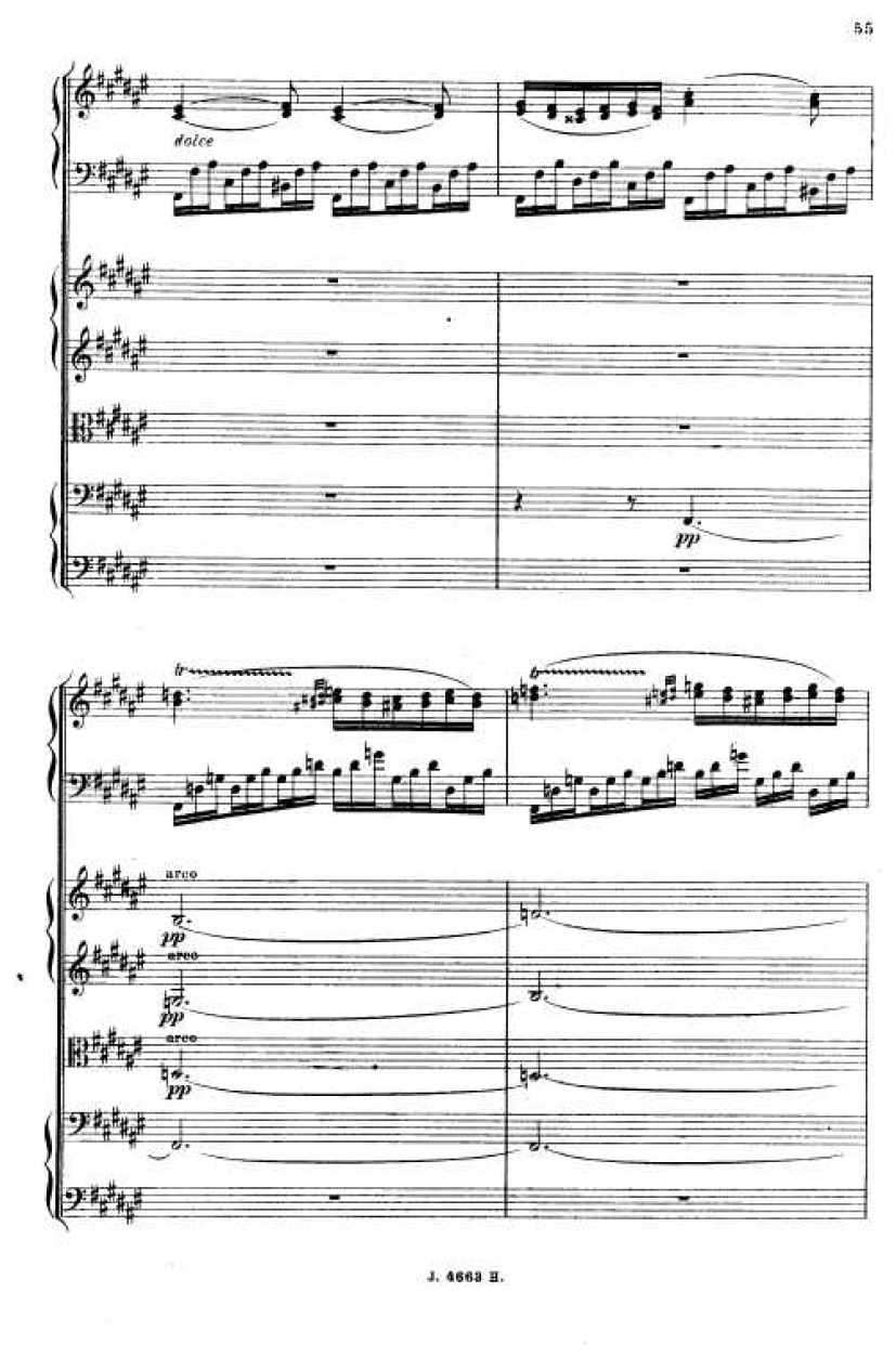 叙事曲 Ballade for Piano and Orchestra Op.19钢琴谱