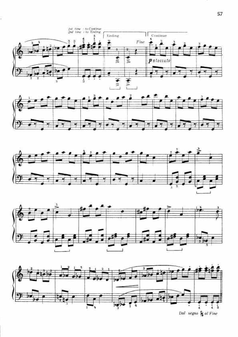 Schostakovich钢琴谱