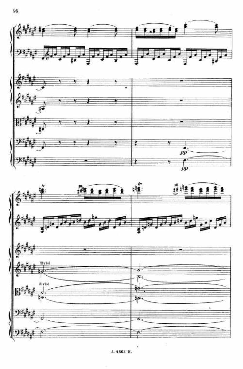 叙事曲 Ballade for Piano and Orchestra Op.19钢琴谱