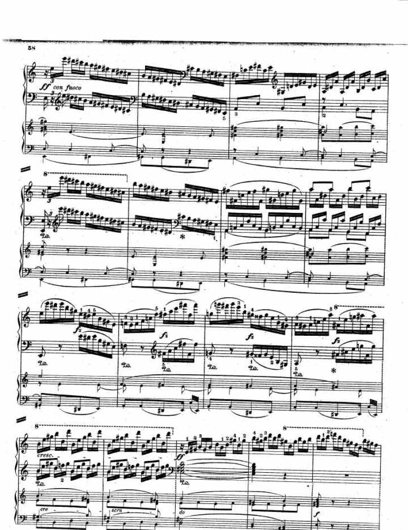 a小调钢琴协奏曲 Piano Concerto in a Minor Op.85钢琴谱