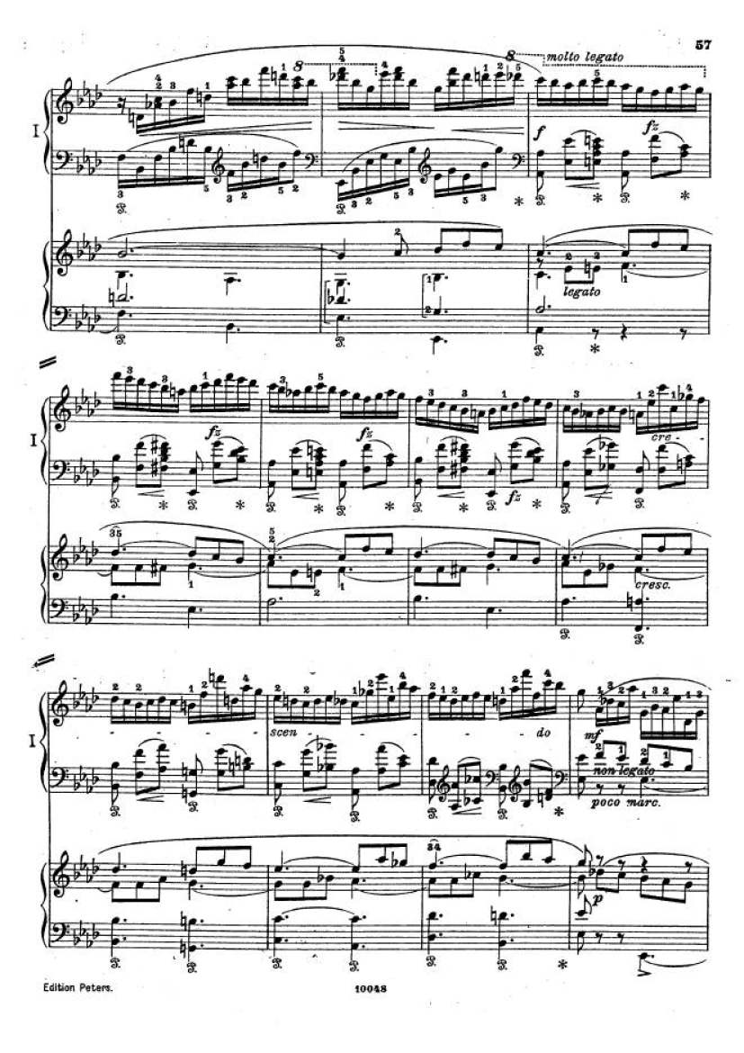 f小调钢琴协奏曲 Piano Concerto in f Minor Op.16钢琴谱