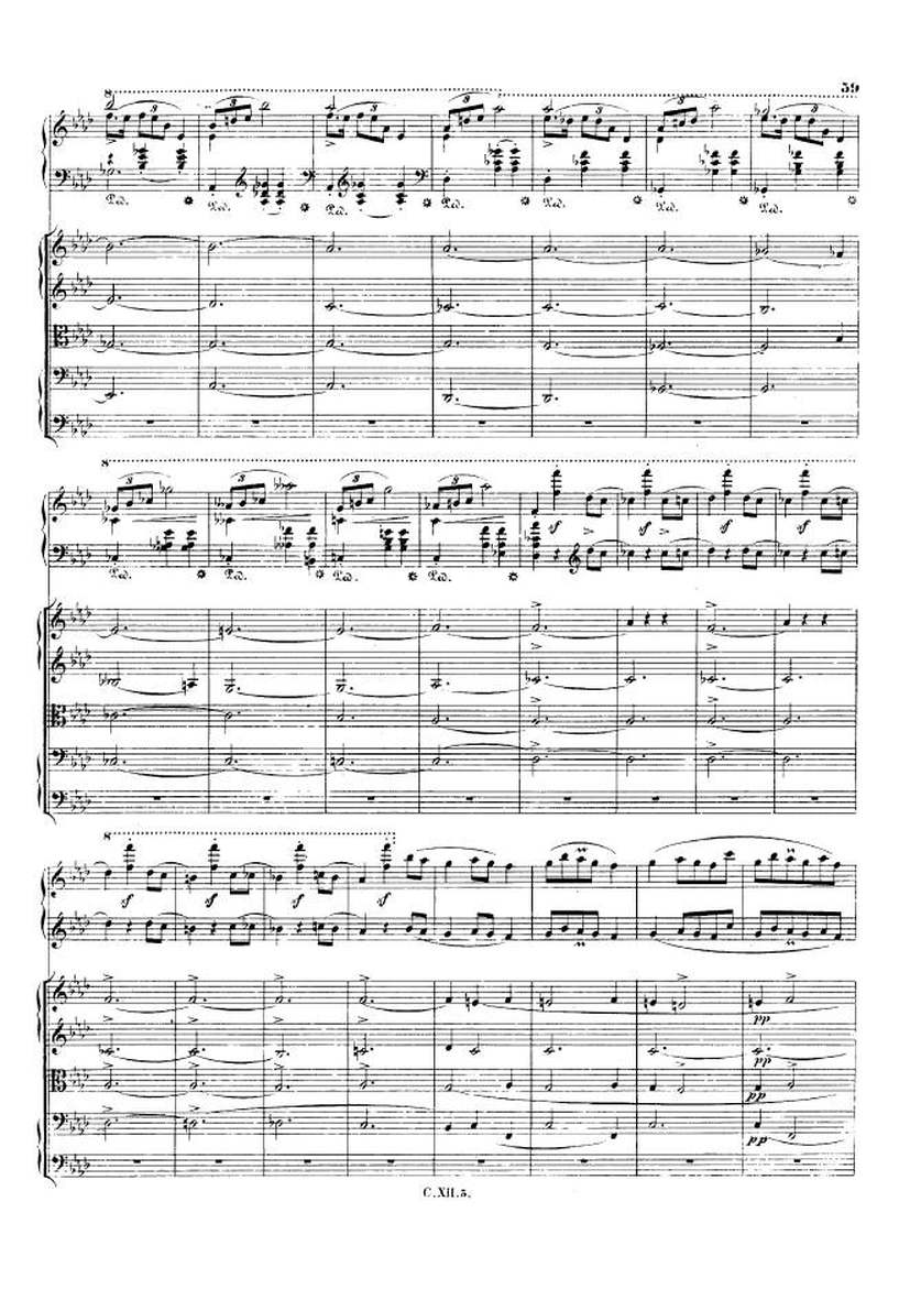 f小调第二钢琴协奏曲 Op.21 Piano Concerto No.2 in f Minor Op.21钢琴谱