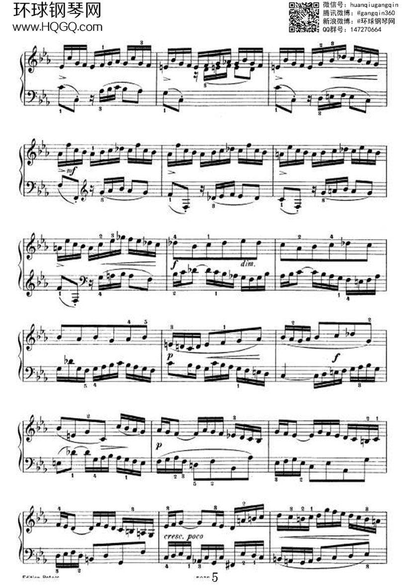 PARTITA 2（选自《6首帕蒂塔 Six Partitas BWV 825钢琴谱