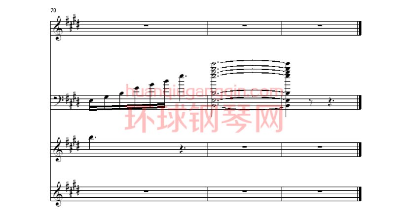 潇潇夜雨钢琴谱