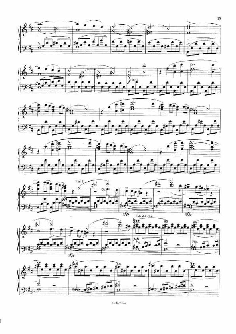 Symphony No.1 D82 in D (arr. Brandis钢琴谱