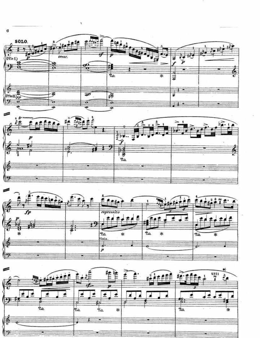 a小调钢琴协奏曲 Piano Concerto in a Minor Op.85钢琴谱