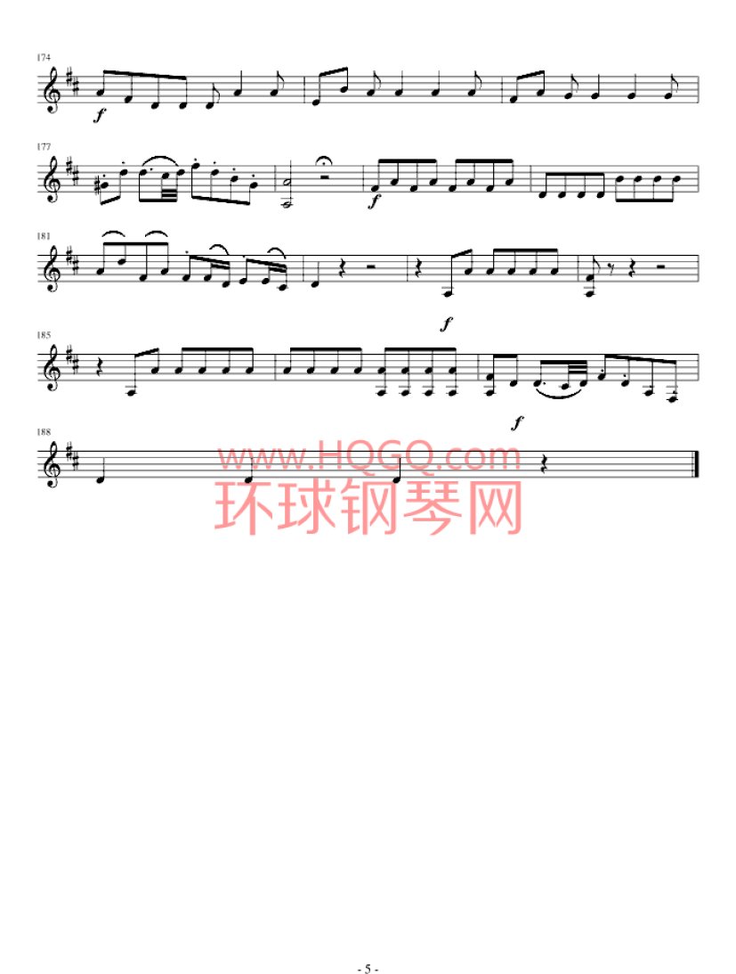 C大调双簧管协奏曲第一乐章（中提分谱 单簧管版）钢琴谱钢琴谱