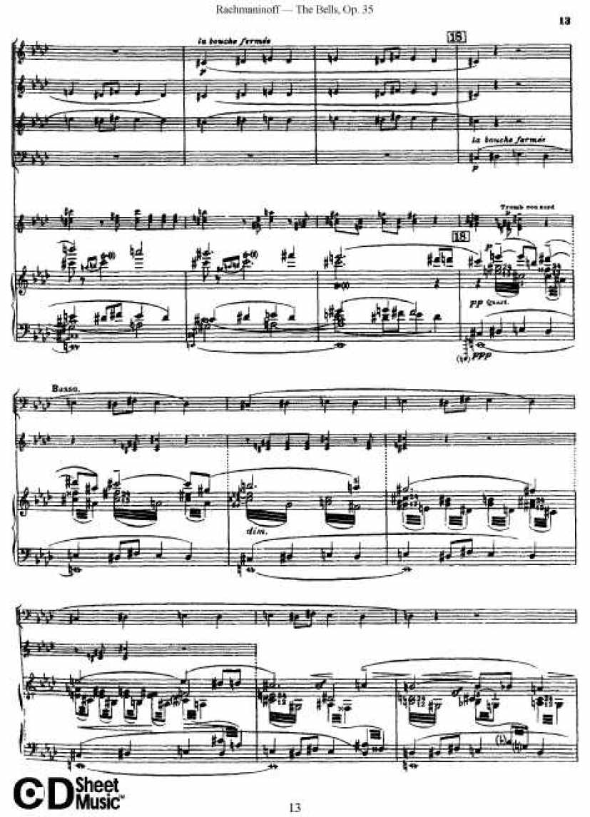 Rachmaninov_op.35_The Bells_vocal钢琴谱