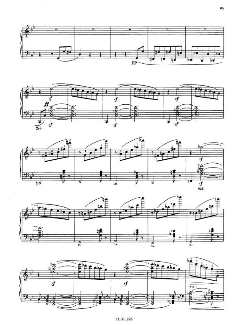 12首小调练习曲 12 Etudes in All Minor Keys Op.39钢琴谱