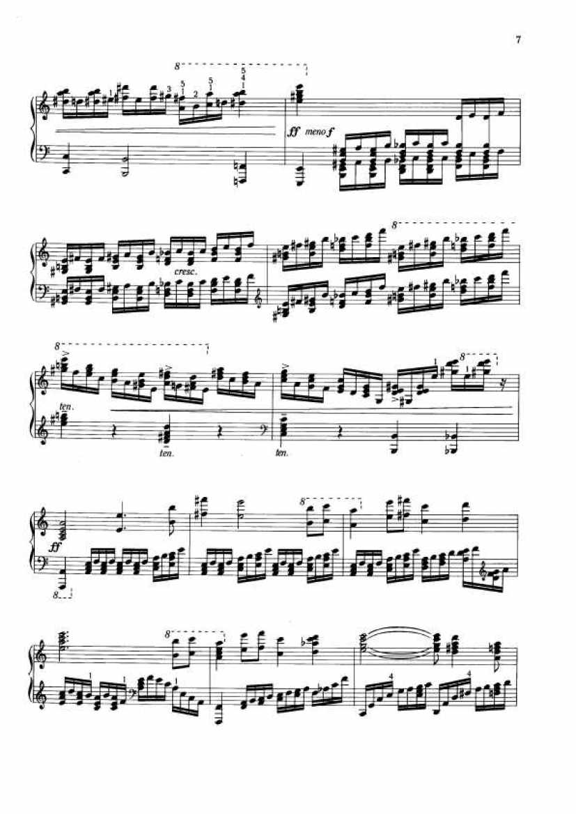 Dohnanyi_Etude Op.28钢琴谱