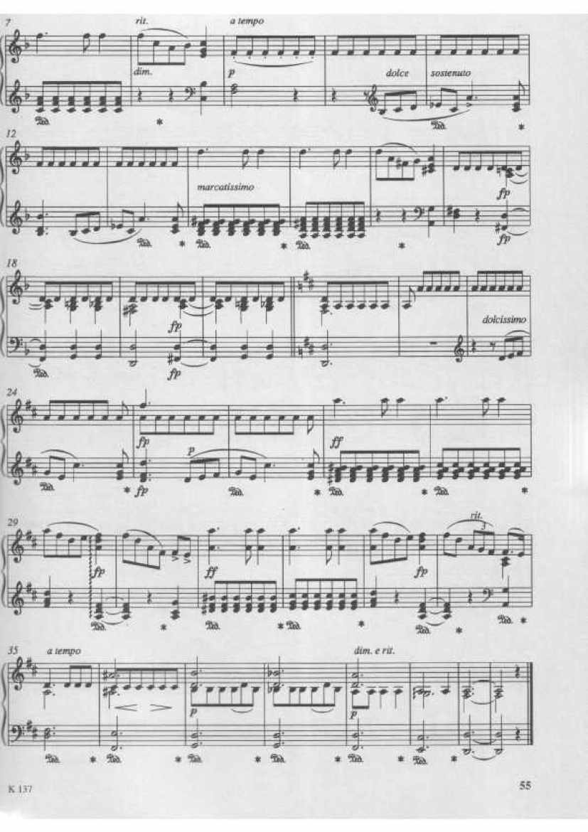 op. 138 No. 1钢琴谱