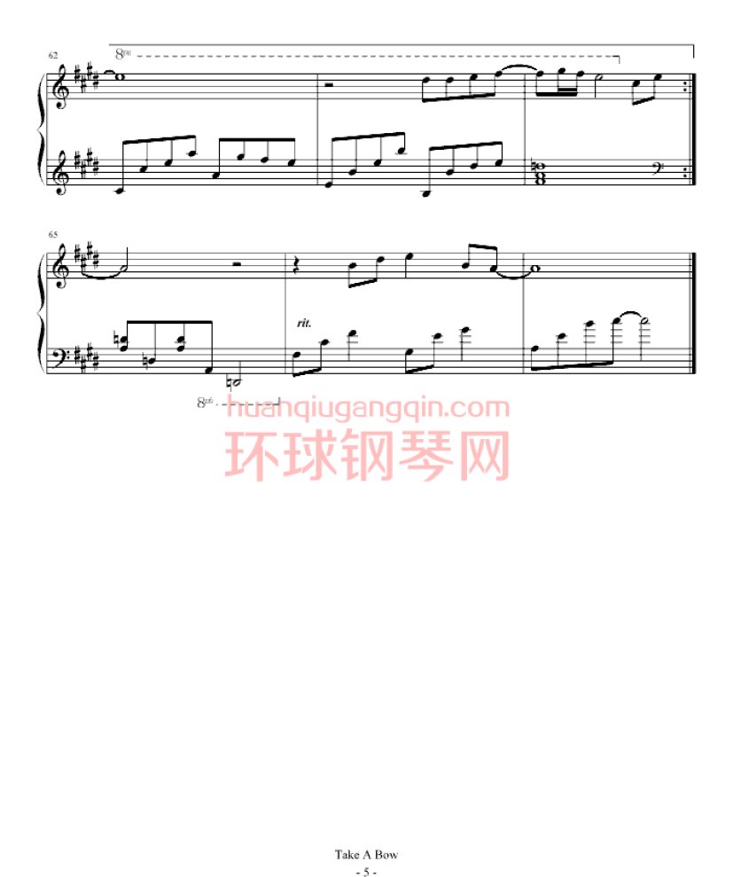 练习曲 Op.20 No.7钢琴谱