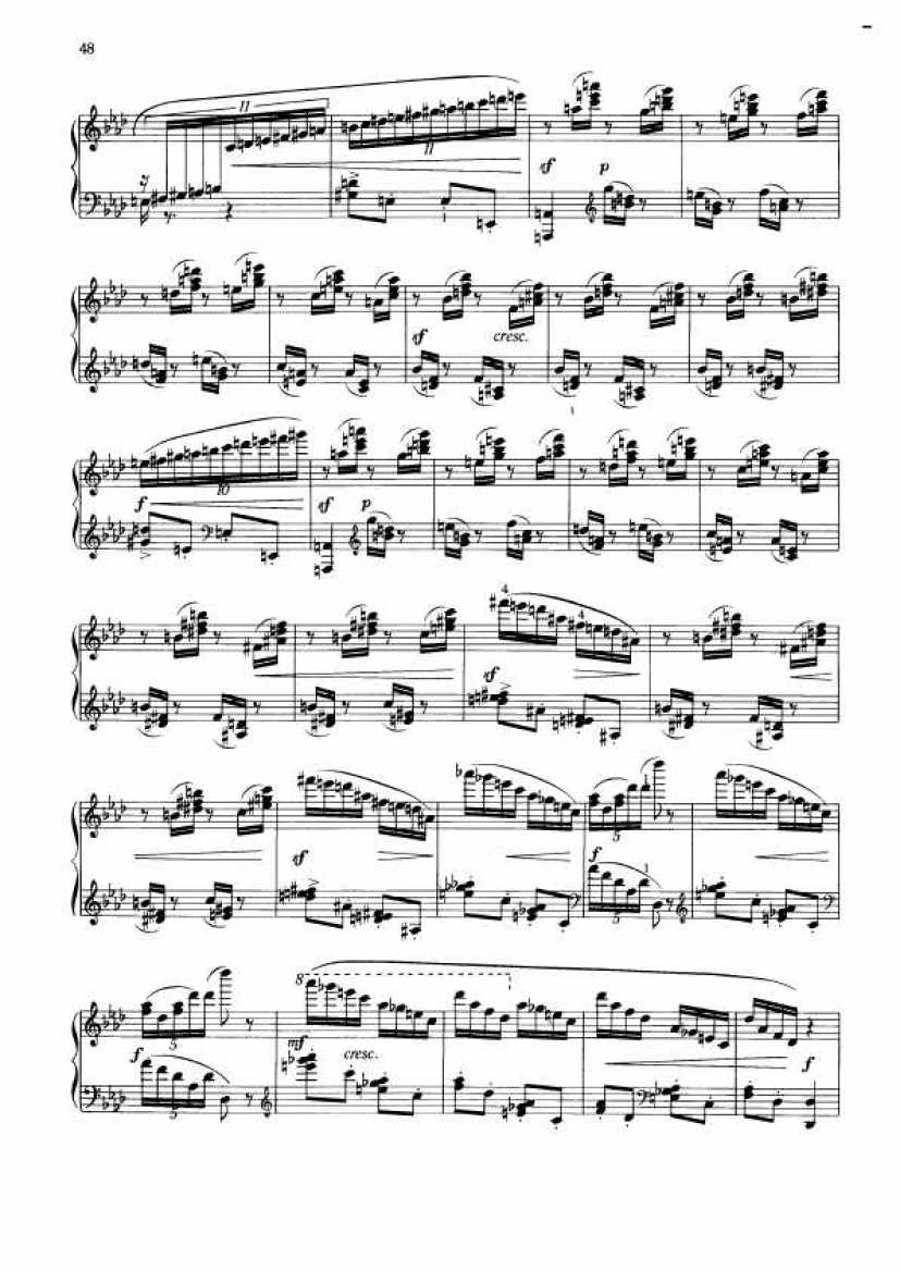 Dohnanyi_Etude Op.28钢琴谱